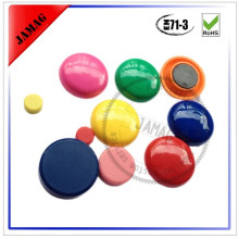 Colorido botão magnético de forma redonda de 30mm à venda